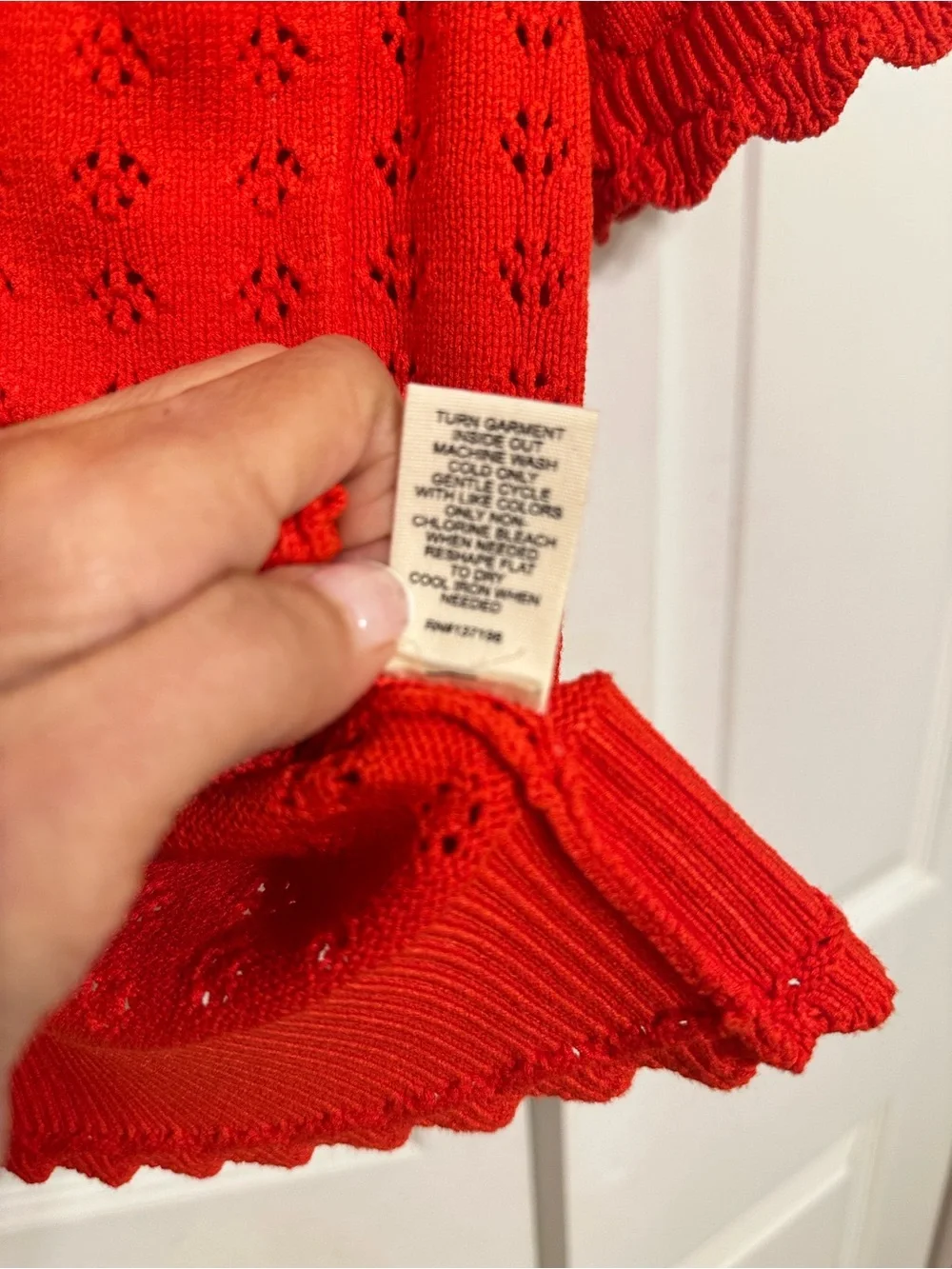 True red short sleeve button up